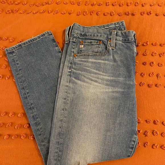 AG Adriano Goldschmied denim. Size 30 R crop. - Picture 2 of 4